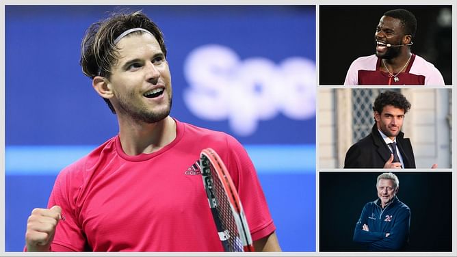WATCH: Dominic Thiem given rousing farewell by Boris Becker, Matteo Berrettini, Frances Tiafoe, and others before Austrian's retirement at home event