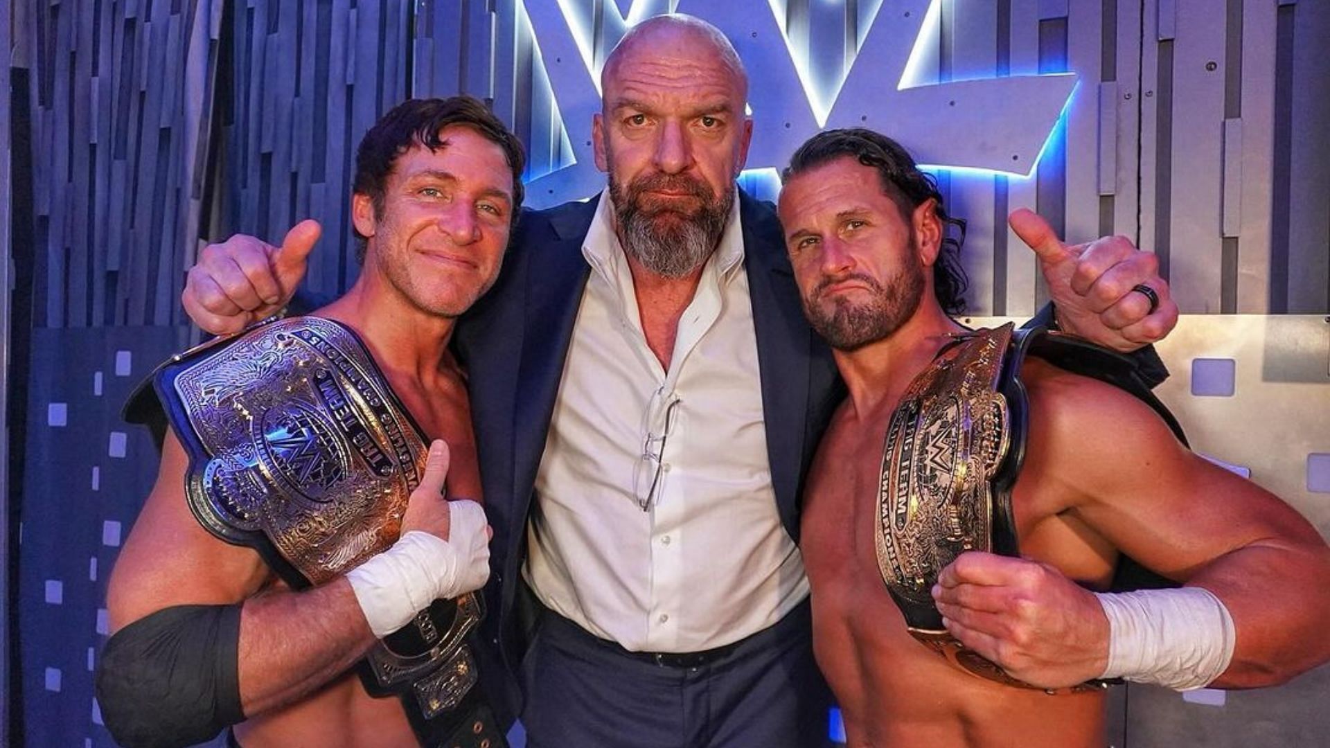Triple H and the Motor City Machine Guns [Image credits: Instagram]