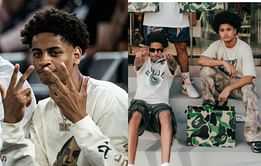 WATCH: Carmelo Anthony's son Kiyan Anthony and his teammates' prank idea hilariously fails on cousin Mekai