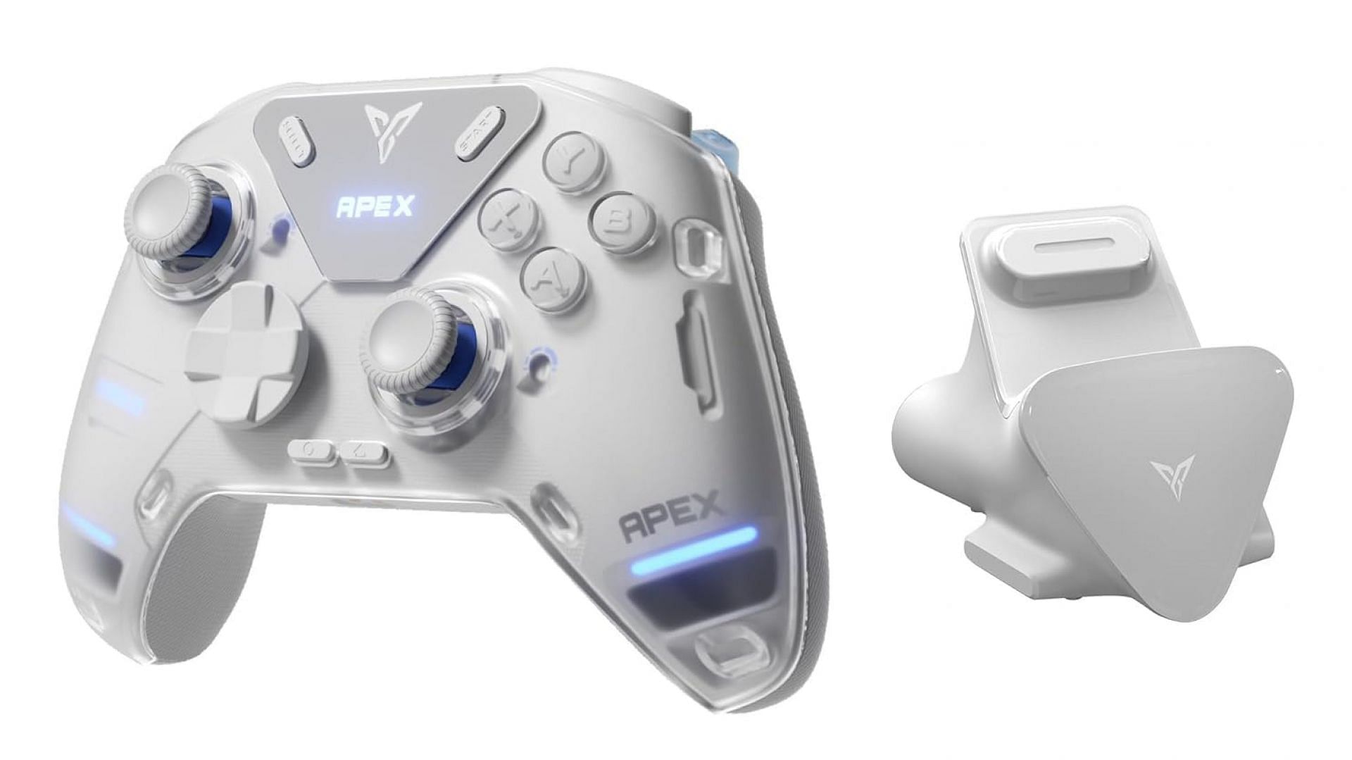 The FLYDIGI APEX 4 PC Controller with Wireless Charger Dock (Image via FLYDIGI)