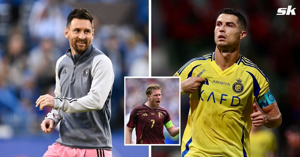 Kevin De Bruyne has outlined his perfect teammate between Cristiano Ronaldo and Lionel Messi