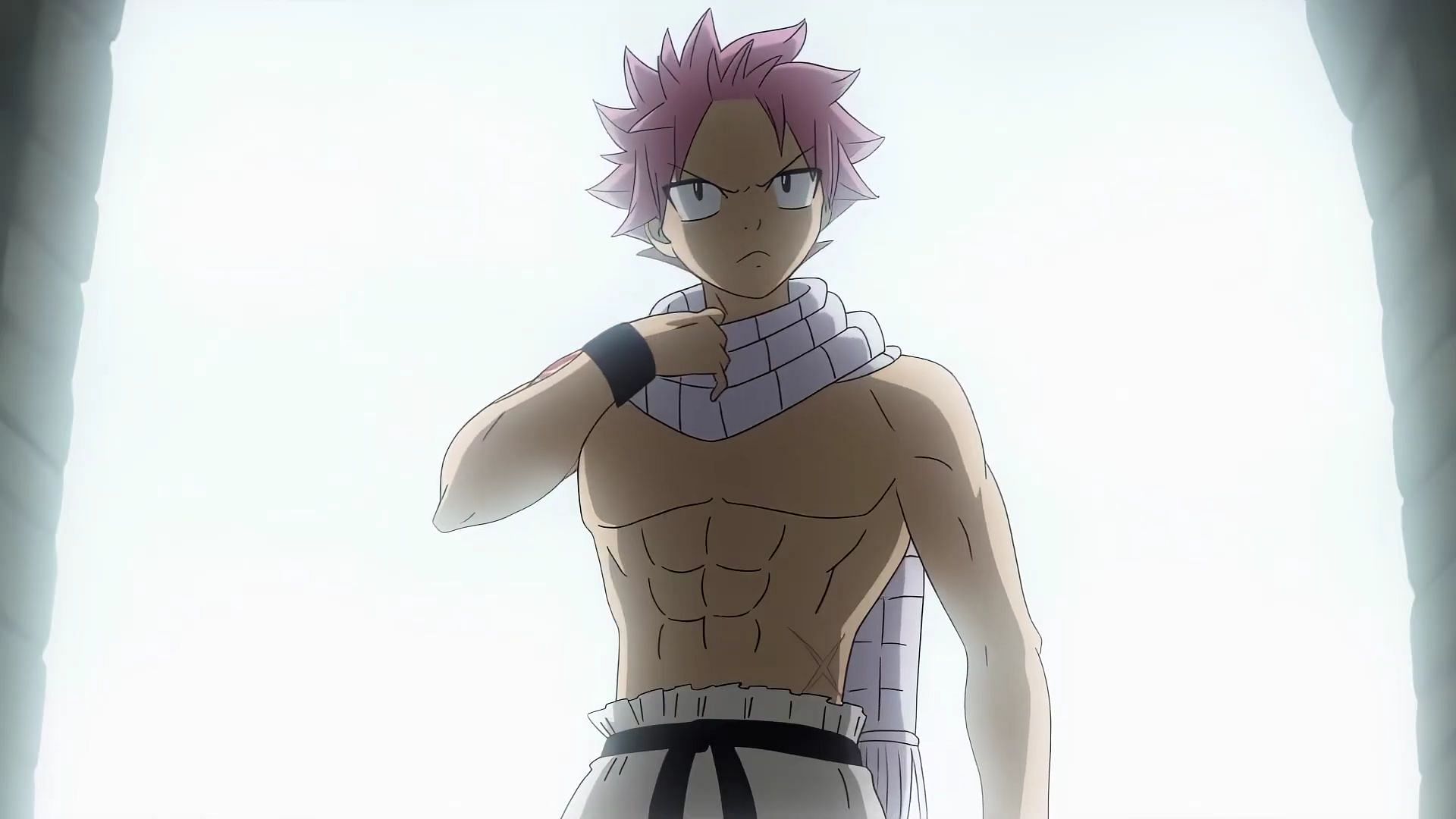 Natsu as seen in the anime (Image via Satelight, A-1 Pictures)