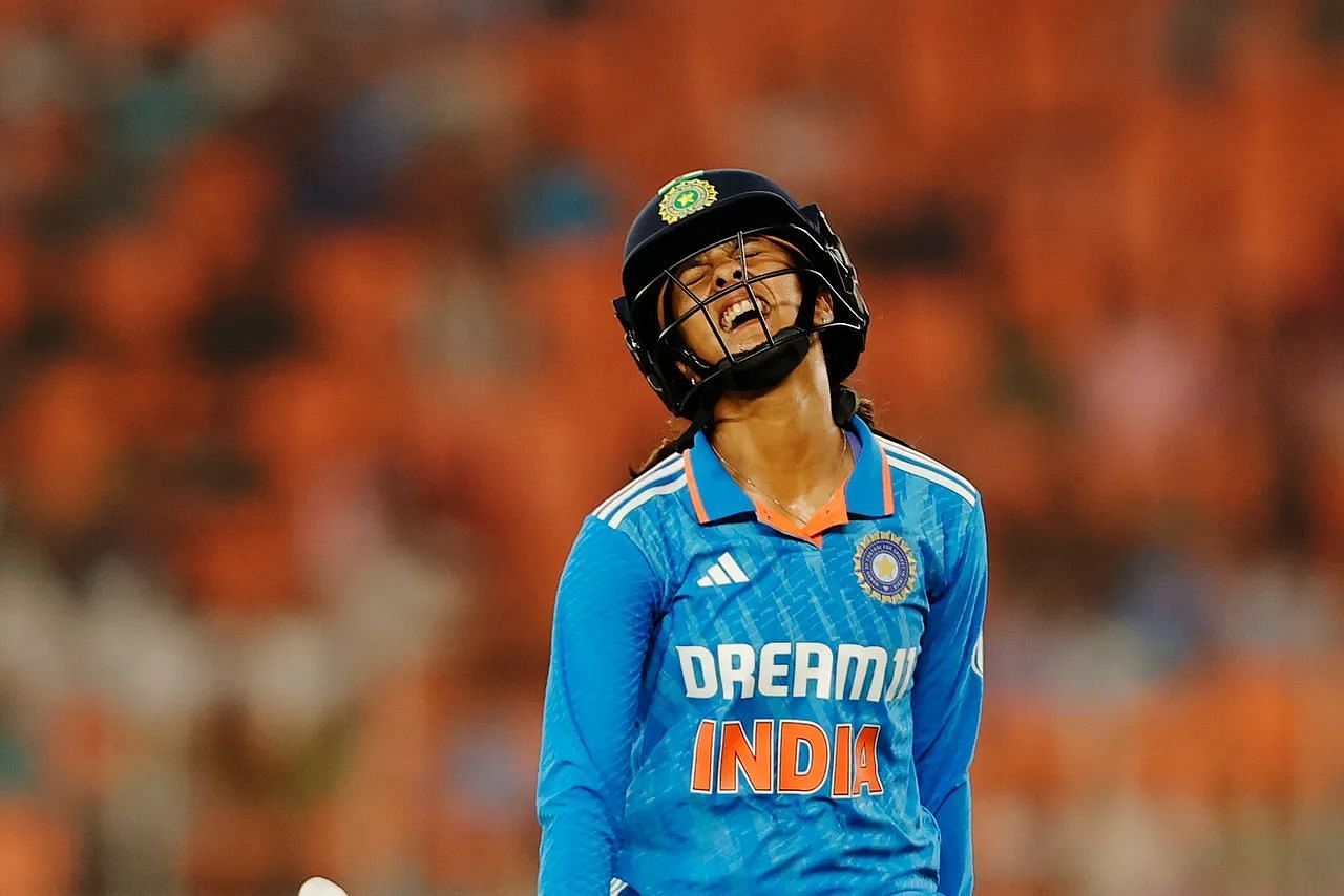 Jemimah Rodrigues&#039; dismissal triggered a batting collapse. [P/C: BCCI]
