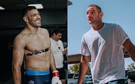 Dricus du Plessis throws shade at Sean Strickland, sharing pictures of their UFC 297 exchange