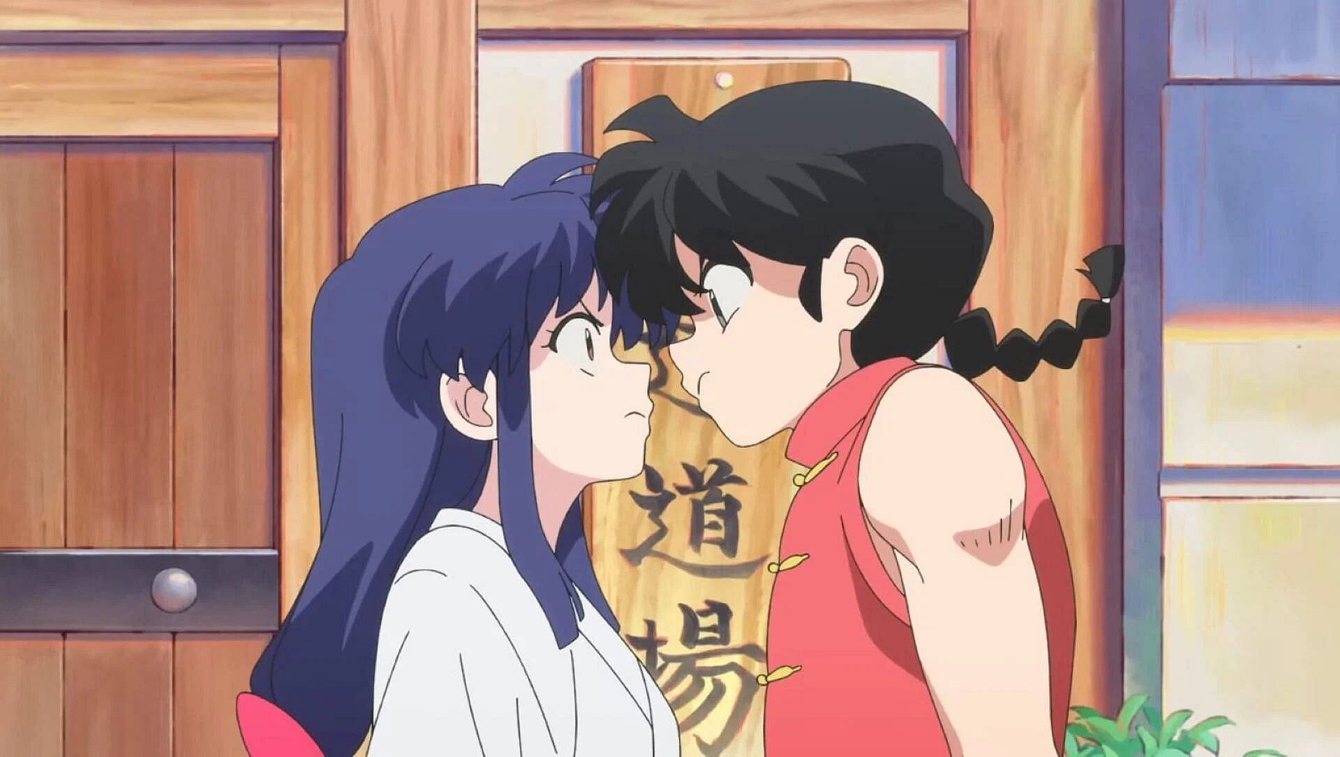 Akane and male Ranma (Image via MAPPA).