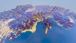 "It’s like GTA in Minecraft medieval edition": Player showcases city map of their impressive 3-year-old city