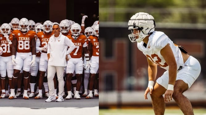 Steve Sarkisian's son Brady Sarkisian hypes up Texas TE Jordan Washington over IG dump: "Yuh 84"
