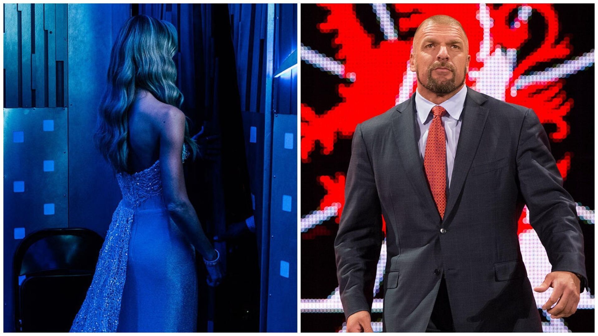 A former WWE star had backstage conversation with Triple H. (Photos: WWE.com)