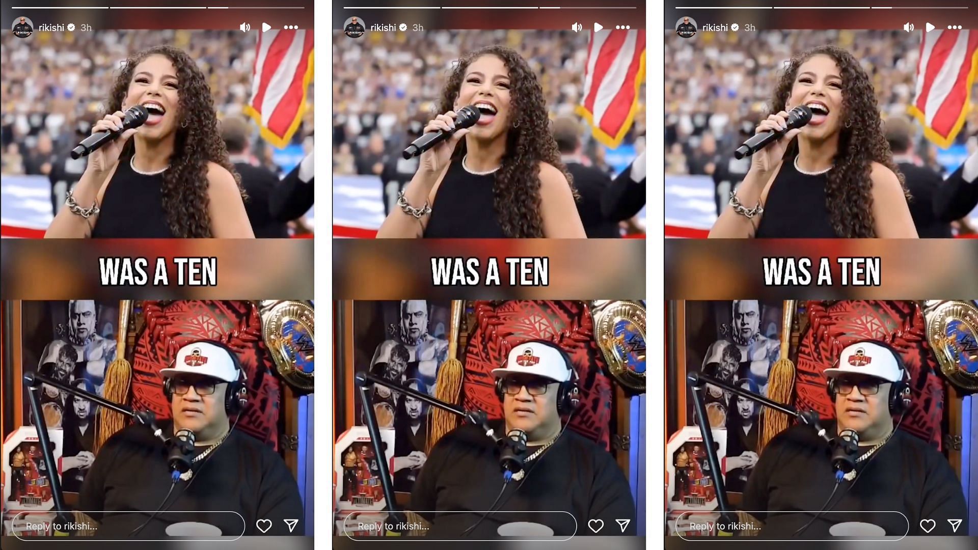 The Hall of Famer praises Samantha Irvin following her departure from the company.[Photo credits: Screenshot of Rikishi&#039;s Instagram story]