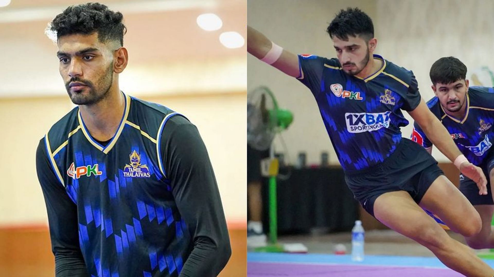 Pro Kabaddi 2024: Predicting the playing 7 for Tamil Thalaivas for PKL 11 (Images via Tamil Thalaivas/IG)