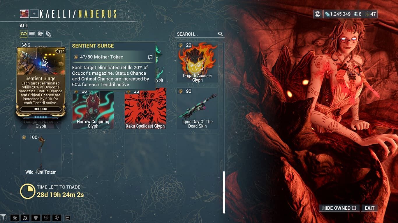 Sentient Surge is back, but it&#039;s over for hoarders (Image via Digital Extremes)