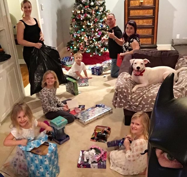 BatDad’s Family - Father, Mother, Siblings, Wife, Kids.
