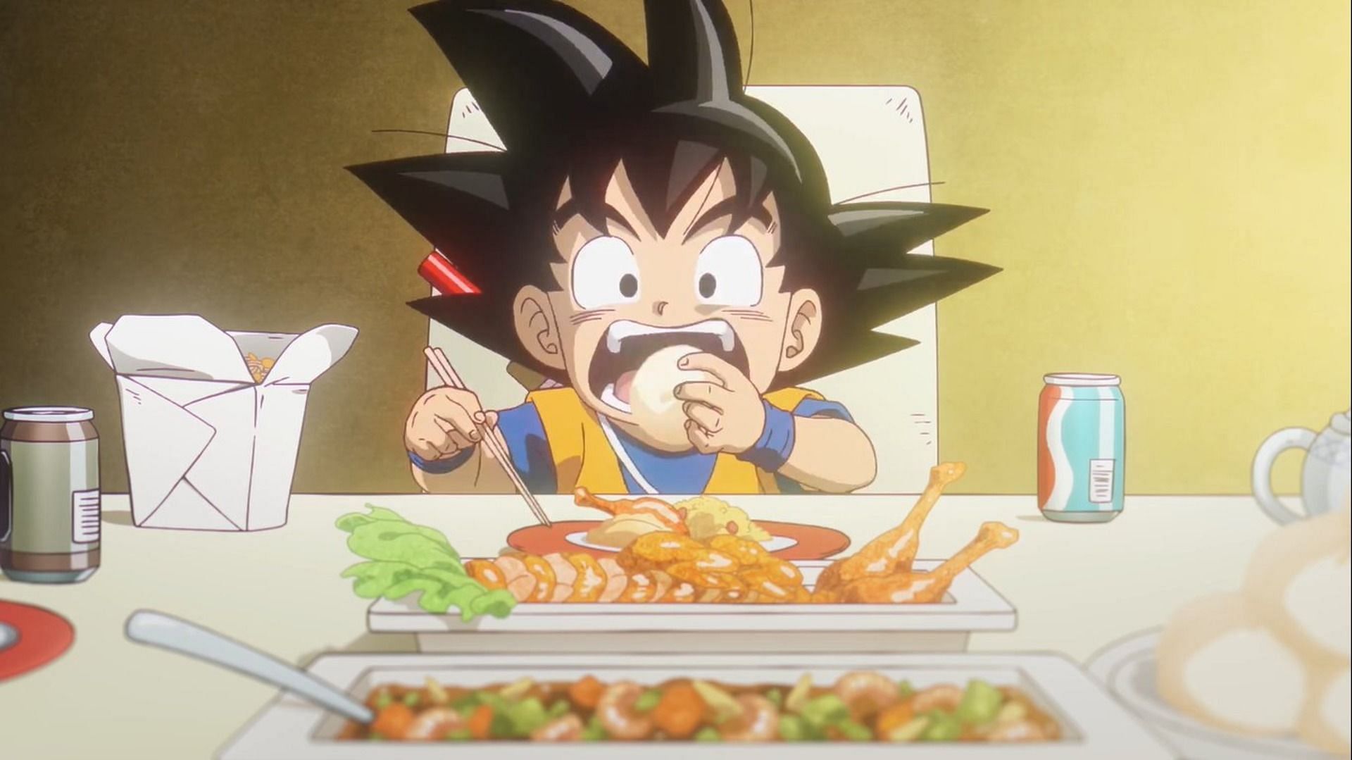 Son Goku kid (Image via Toei Animation)