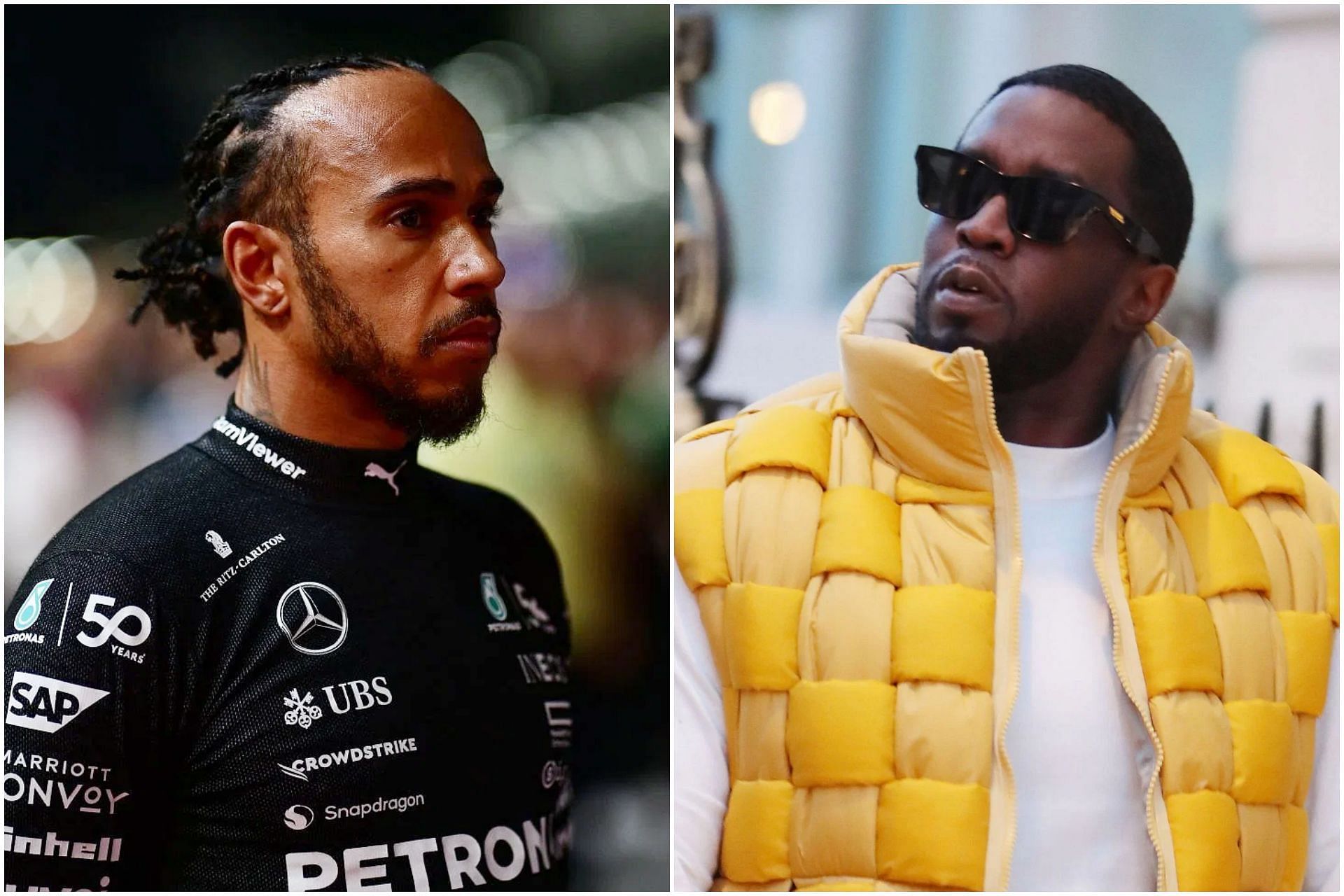 Did Lewis Hamilton ever socialize with the controversial rapper P Diddy?  Details explored