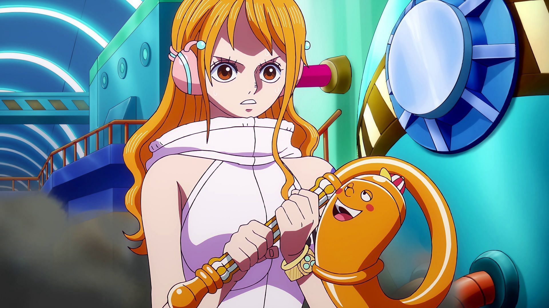 Nami&#039;s current Clima-Tact (Image via Toei Animation)