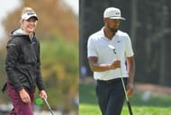 Nelly Korda and Tony Finau ( via Getty)