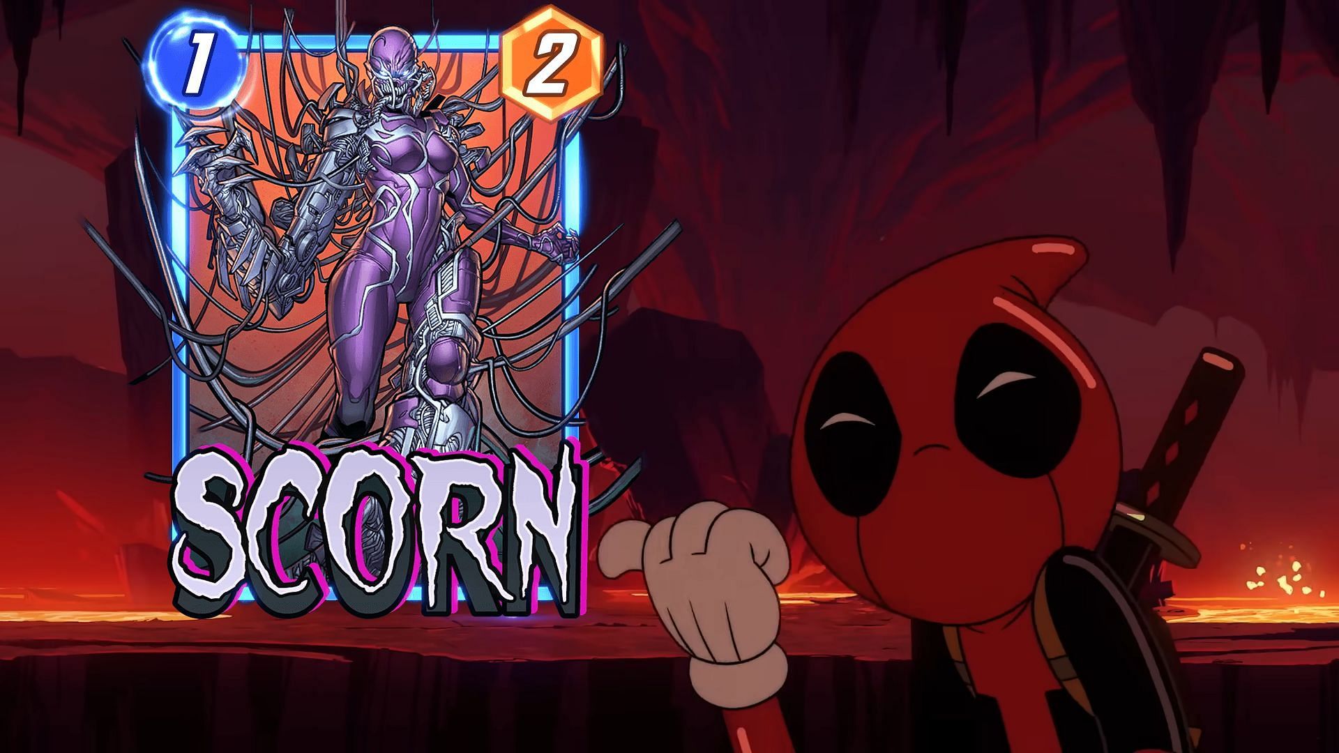 Taking a look at best Marvel Snap Scorn decks (Image via Nuverse)