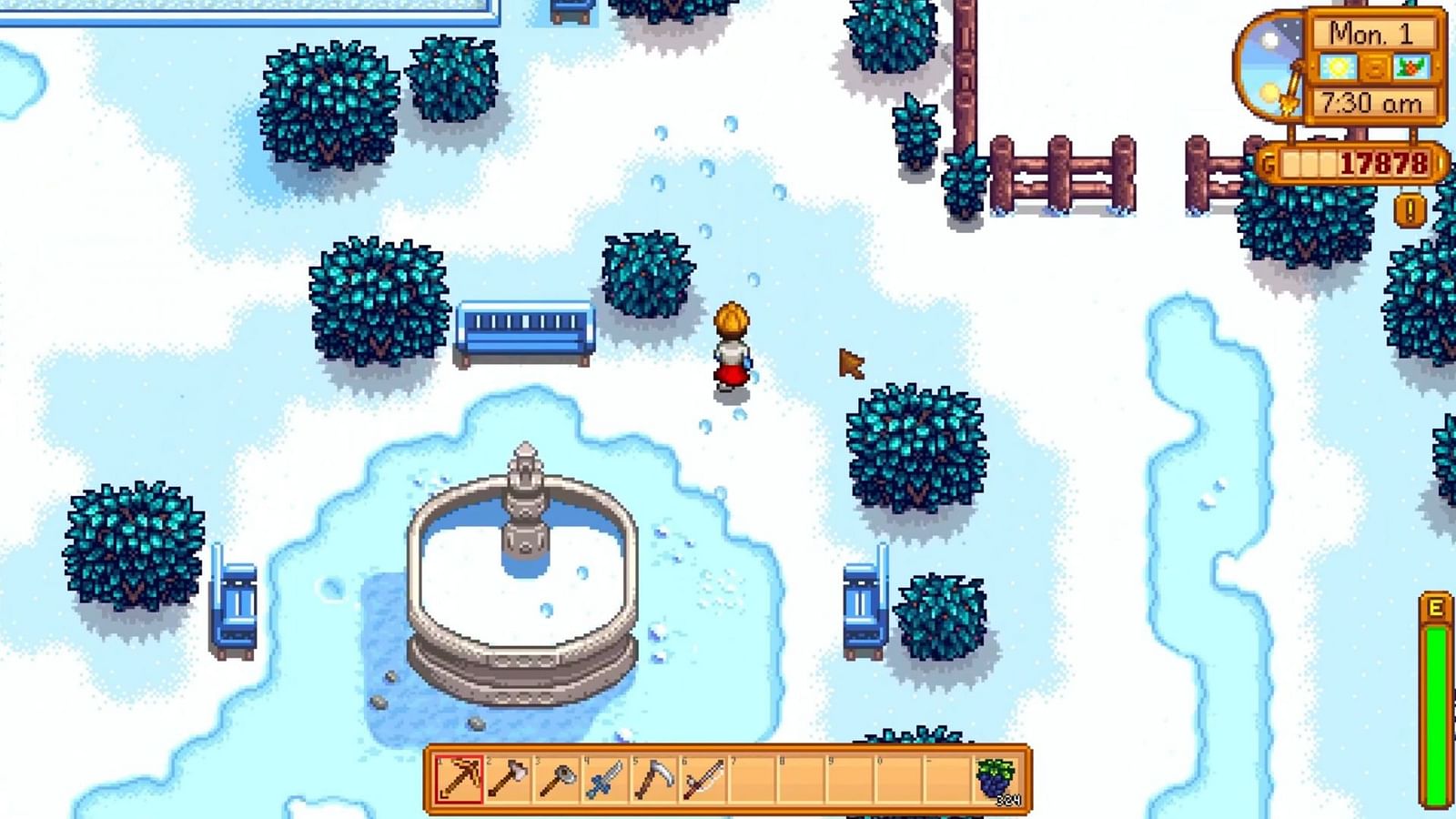 How to complete the Winter Mystery quest in Stardew Valley