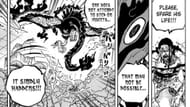 Lucci speaks with Mars in One Piece chapter 1111 (Image via Shueisha)