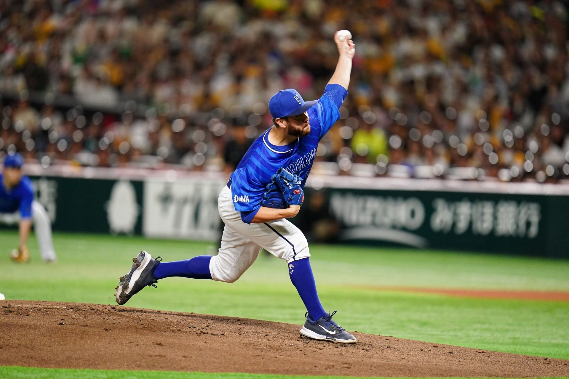 Anthony Kay shone when the lights were brightest (credit: Yokohama DeNA BayStars/X)