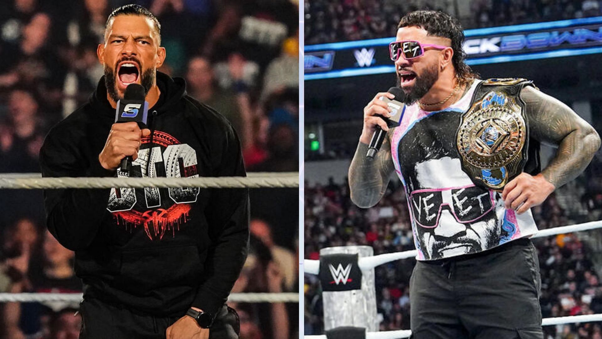 Roman Reigns returned at SummerSlam 2024. [Images Source: WWE.com]