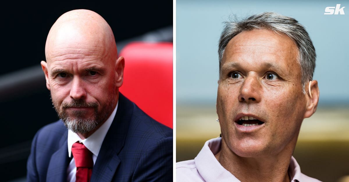 Erik ten Hag (left) &amp; Marco van Basten (right)