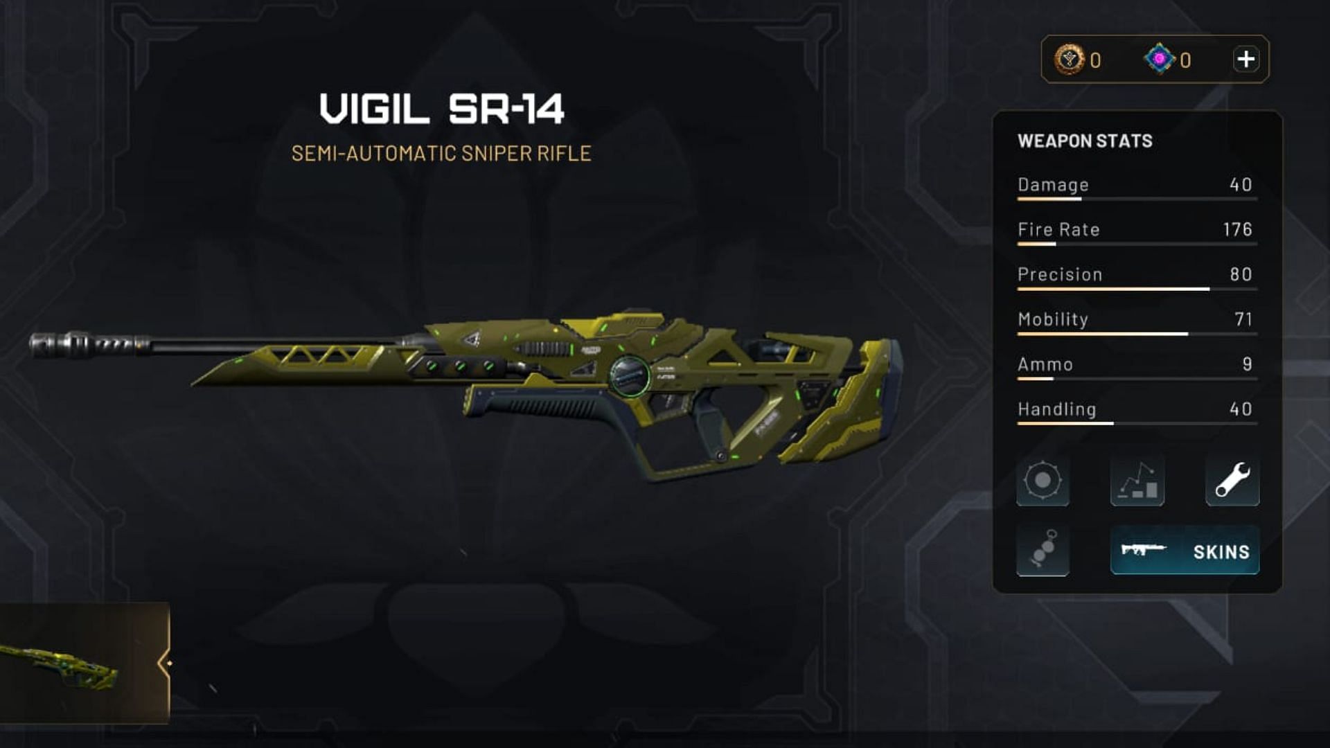 VIGIL SR-14 sniper rifle (Image via SuperGaming)