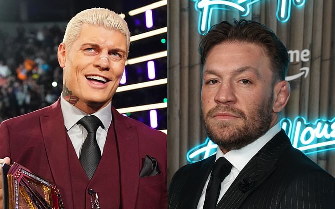 Conor McGregor hints at WWE move in latest tweet mentioning Cody Rhodes after announcing "goodbye" to fighting