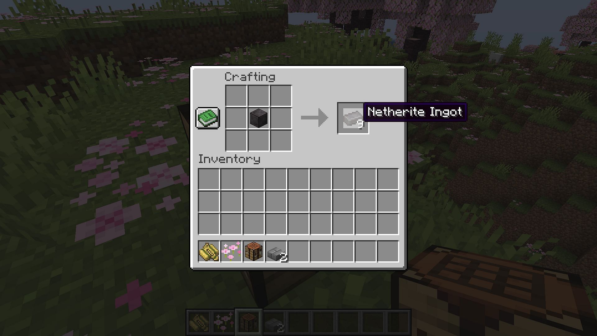 The UI gets a fresh coat of paint with the Minecraft 1.21.2 update (Image via Mojang Studios)