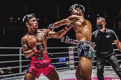 WATCH: Natural brawler Rodtang Jitmuangnon shows off his technical accuracy in nasty liver shot of Petchdam
