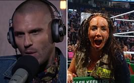 Corey Graves takes a hilarious shot at Chelsea Green after getting put in a dumpster on SmackDown