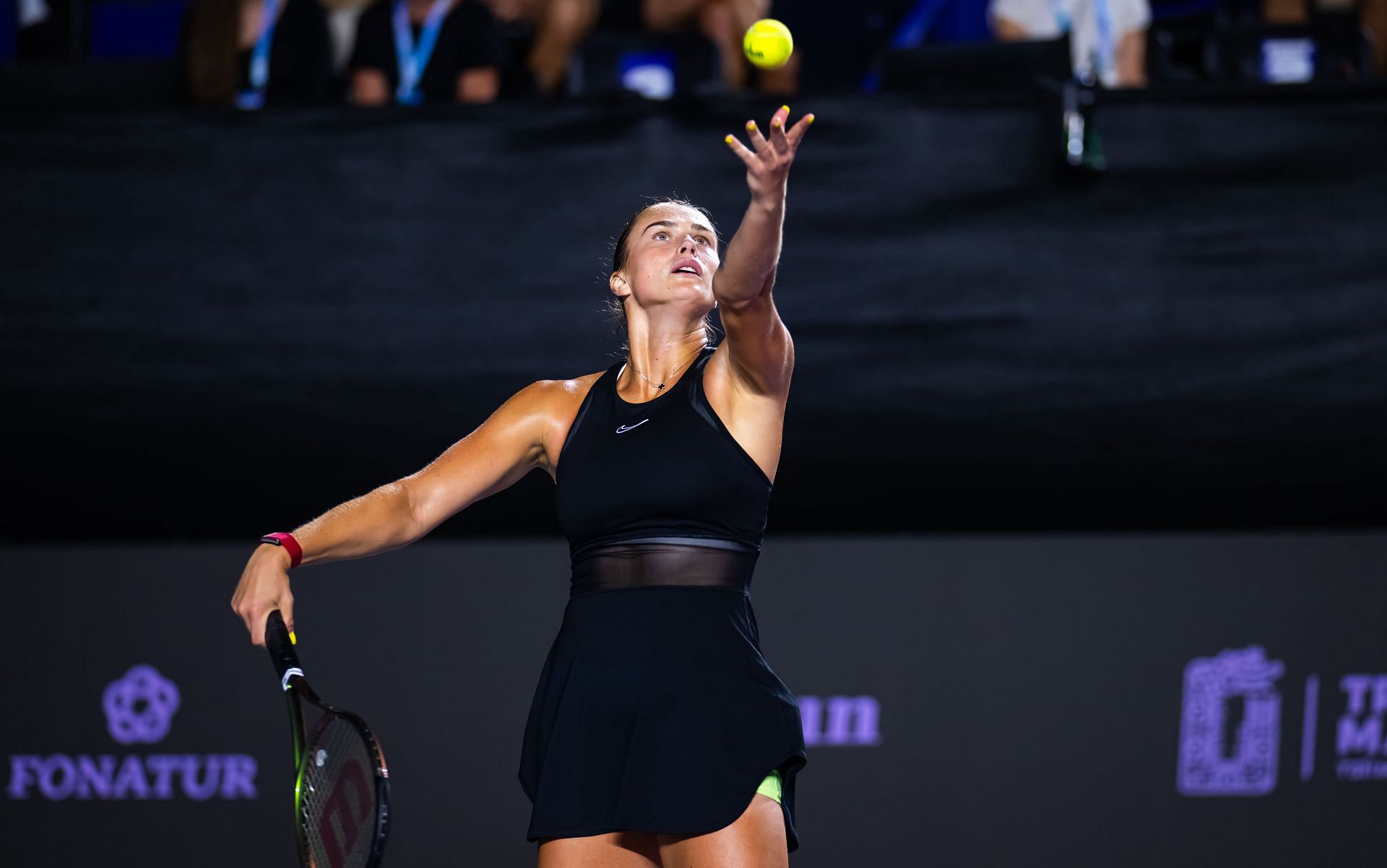 Aryna Sabalenka at the 2023 WTA Finals [Source: Getty]