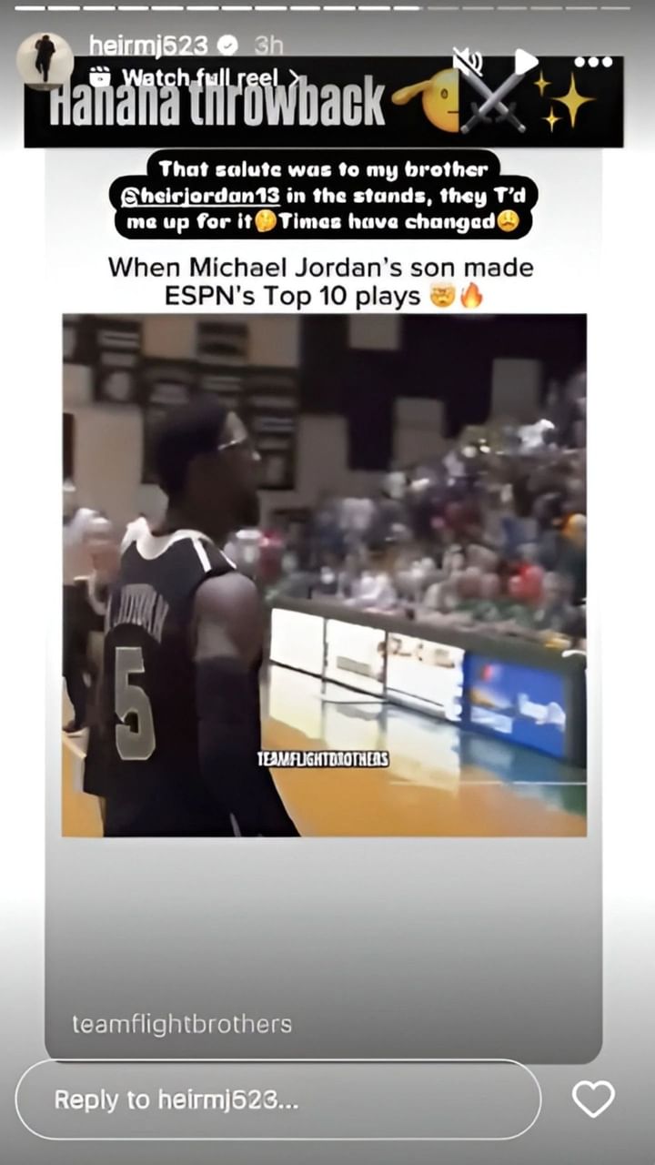 Michael Jordan's exwife Juanita Vanoy gifts son Marcus Jordan ‘dope