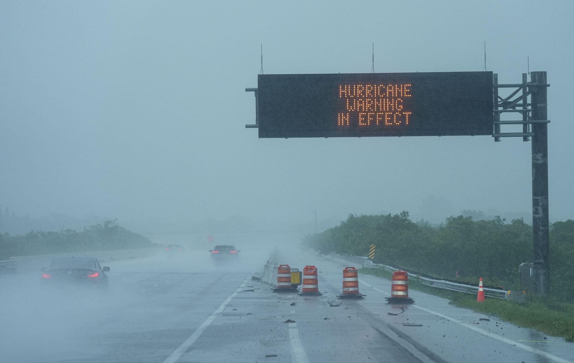 Hurricane Milton approaches Sarasota of Florida - Source: Getty