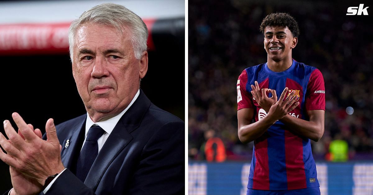 Carlo Ancelotti and Lamine Yamal (All images sourced from Getty)
