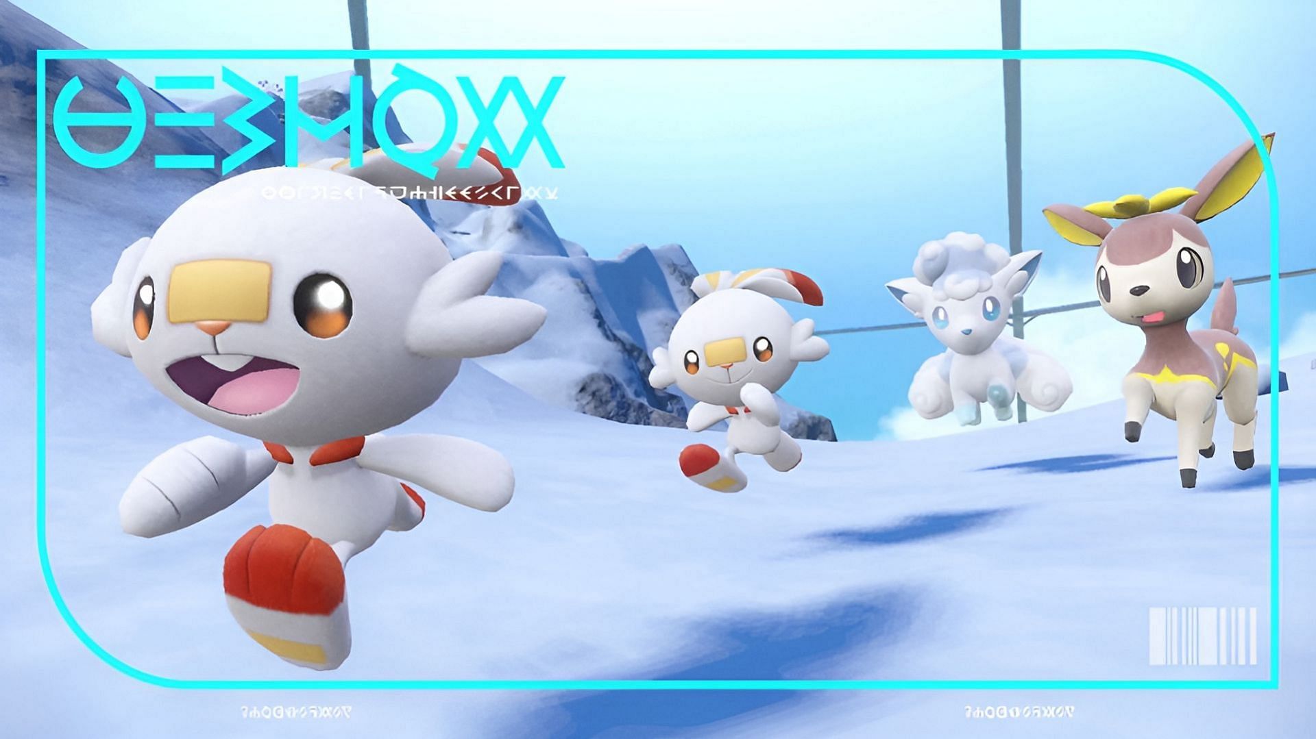 The Pokedex entry for Scorbunny in Pokemon Scarlet and Violet (Image via The Pokemon Company)