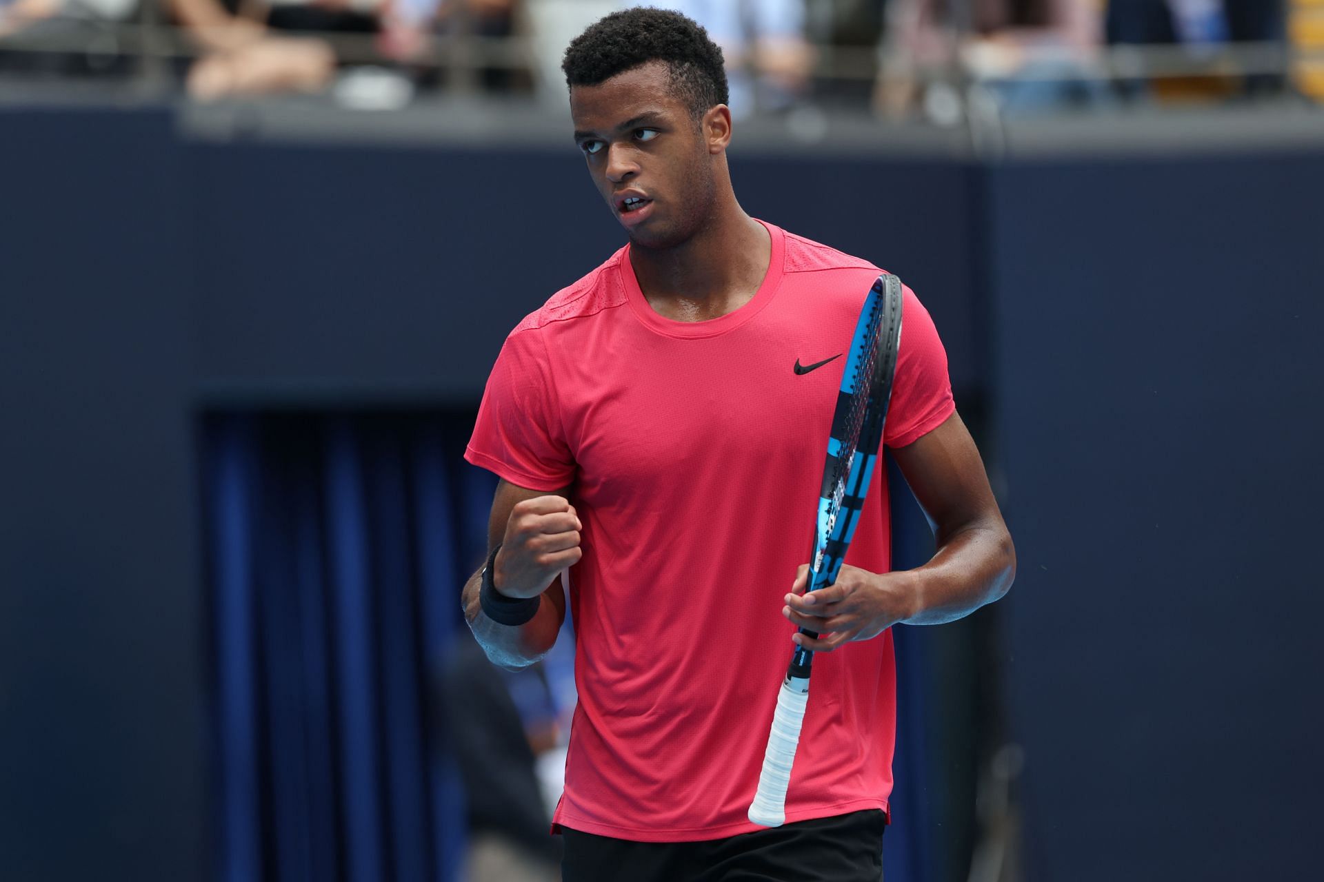 Giovanni Mpetshi Perricard at the China Open 2024. (Photo: Getty)