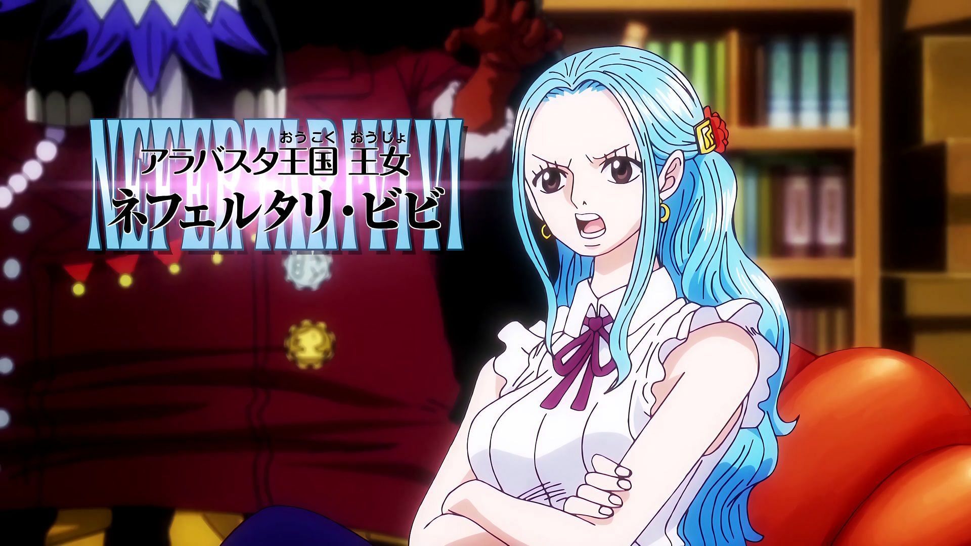 Vivi, as seen in the recent One Piece anime (Image via Toei Animation)