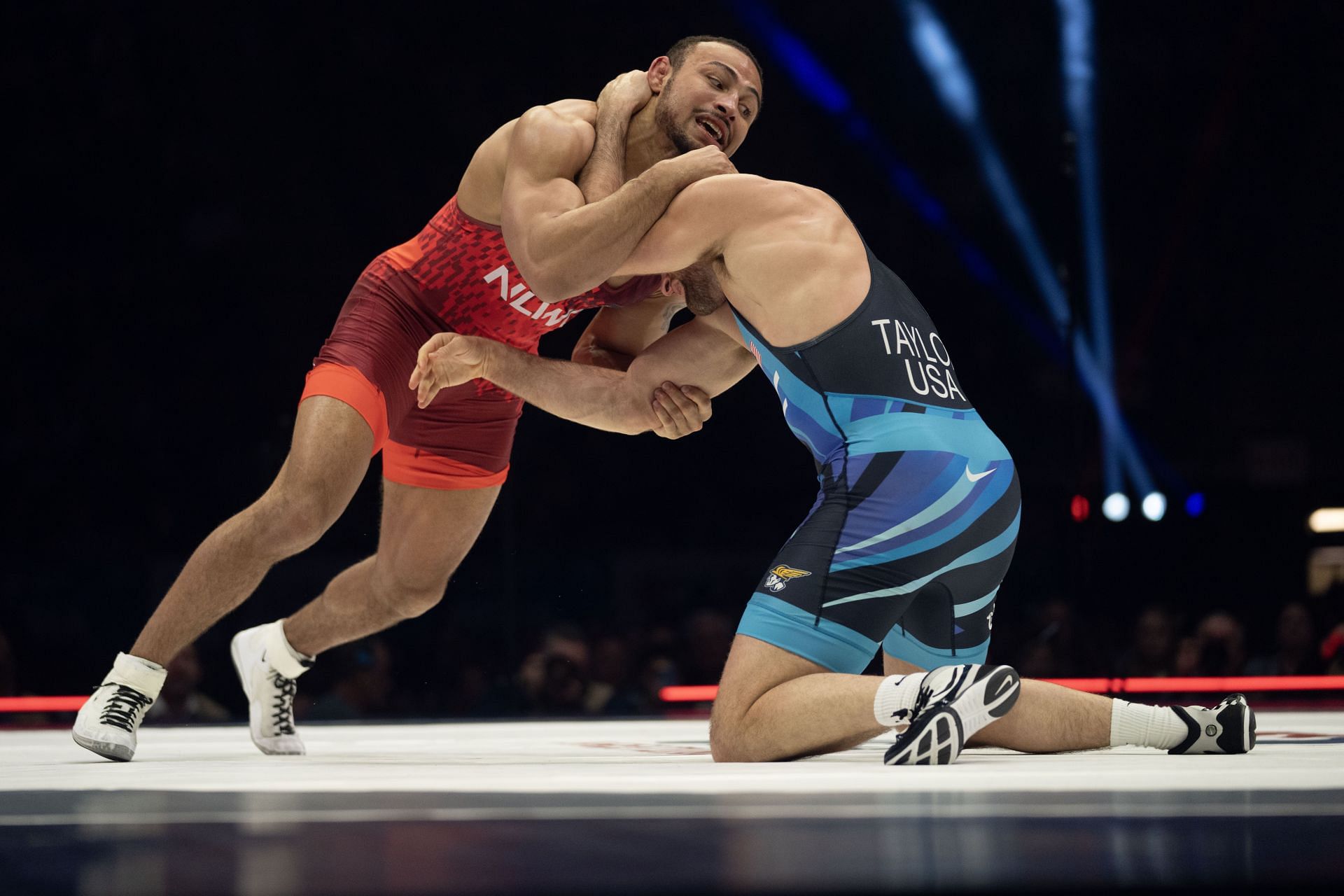 David Taylor at the OLYMPICS: APR 20 U.S. Olympic Wrestling Team Trials - Source: Getty