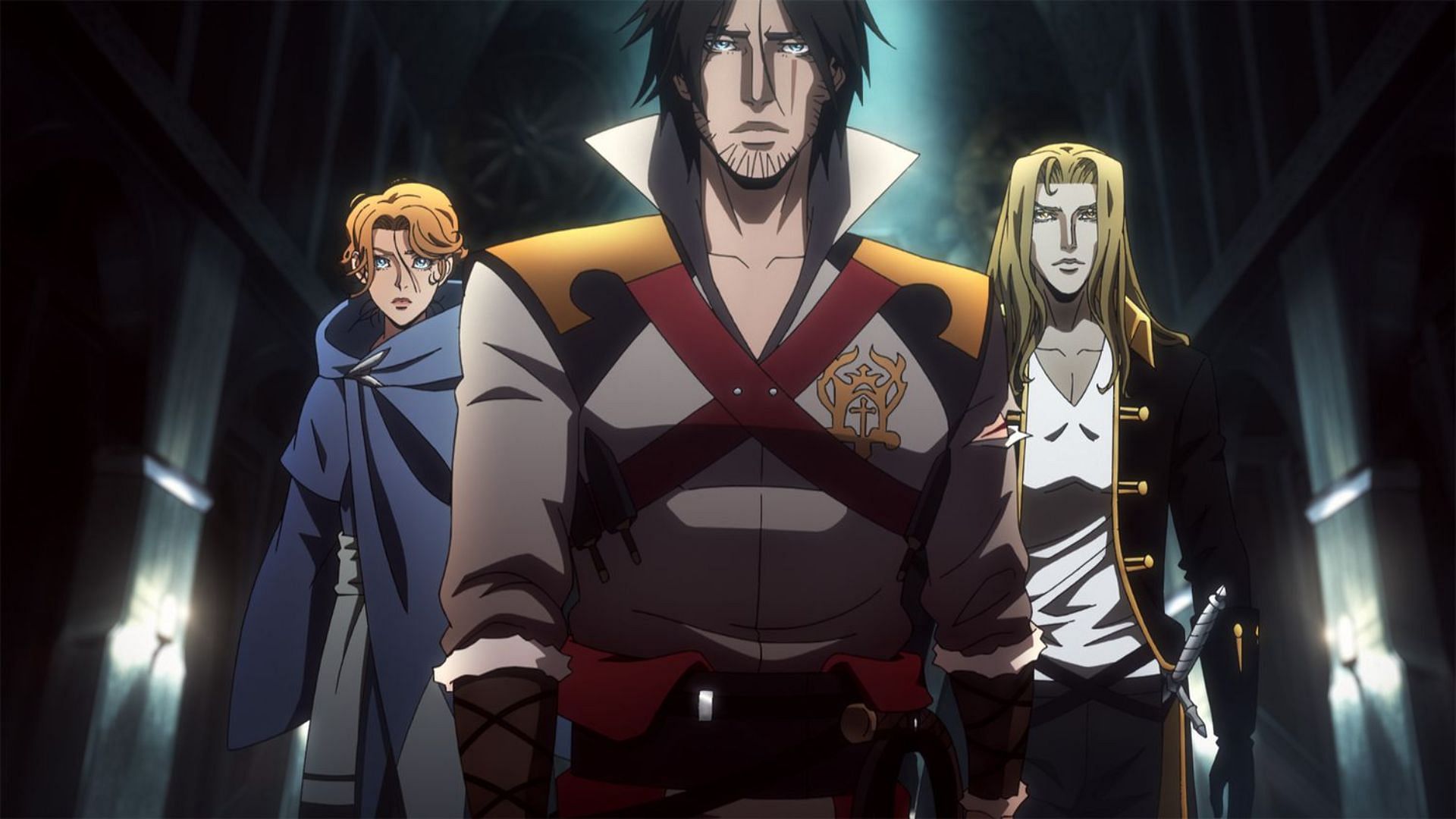 a still from Castlevania (image via Netflix)