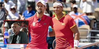 Boris Becker pleased by Rafael Nadal & Novak Djokovic embracing each other in heartwarming hug after Six Kings Slam clash