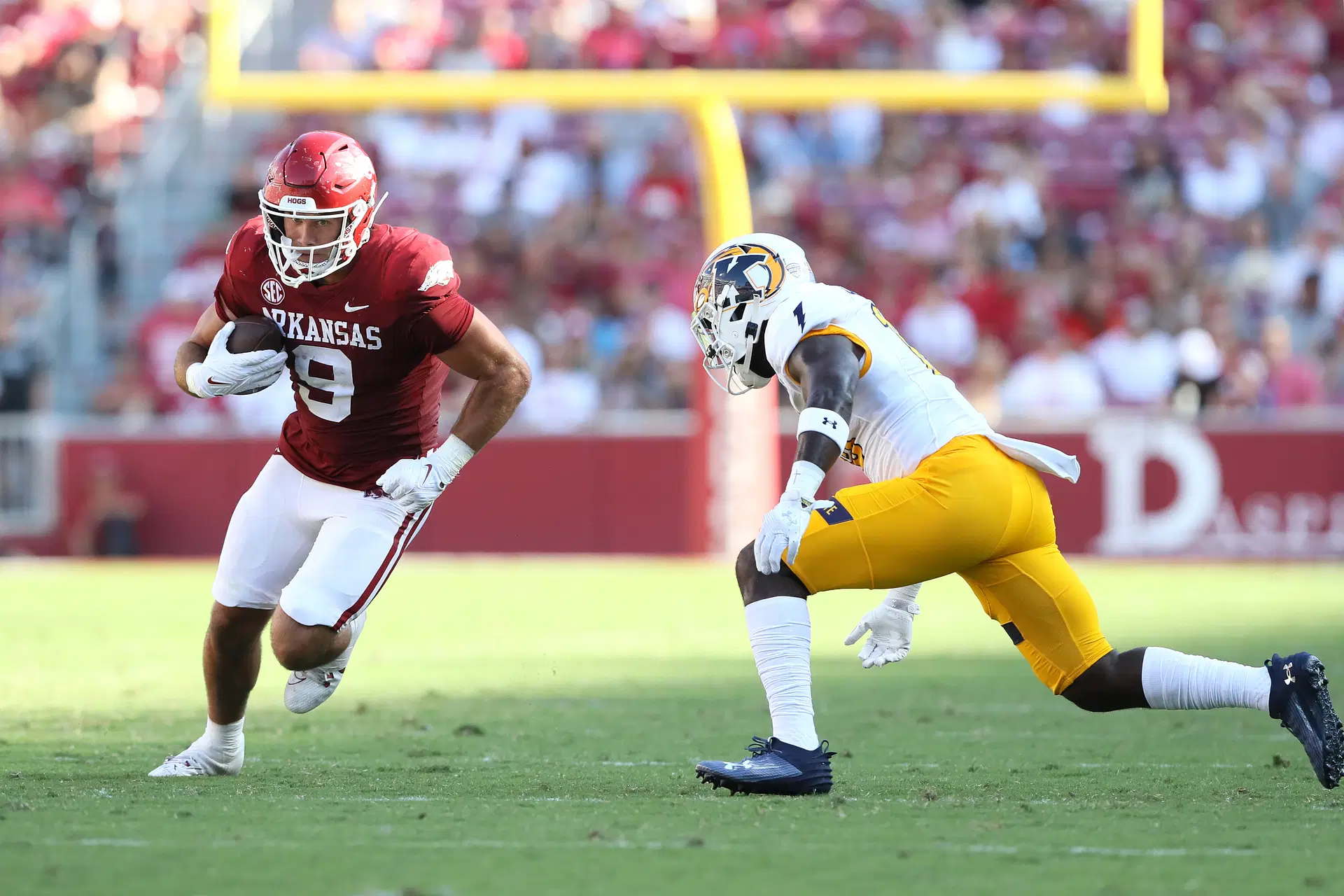 NCAA Football: Kent State at Arkansas - Source: Imagn