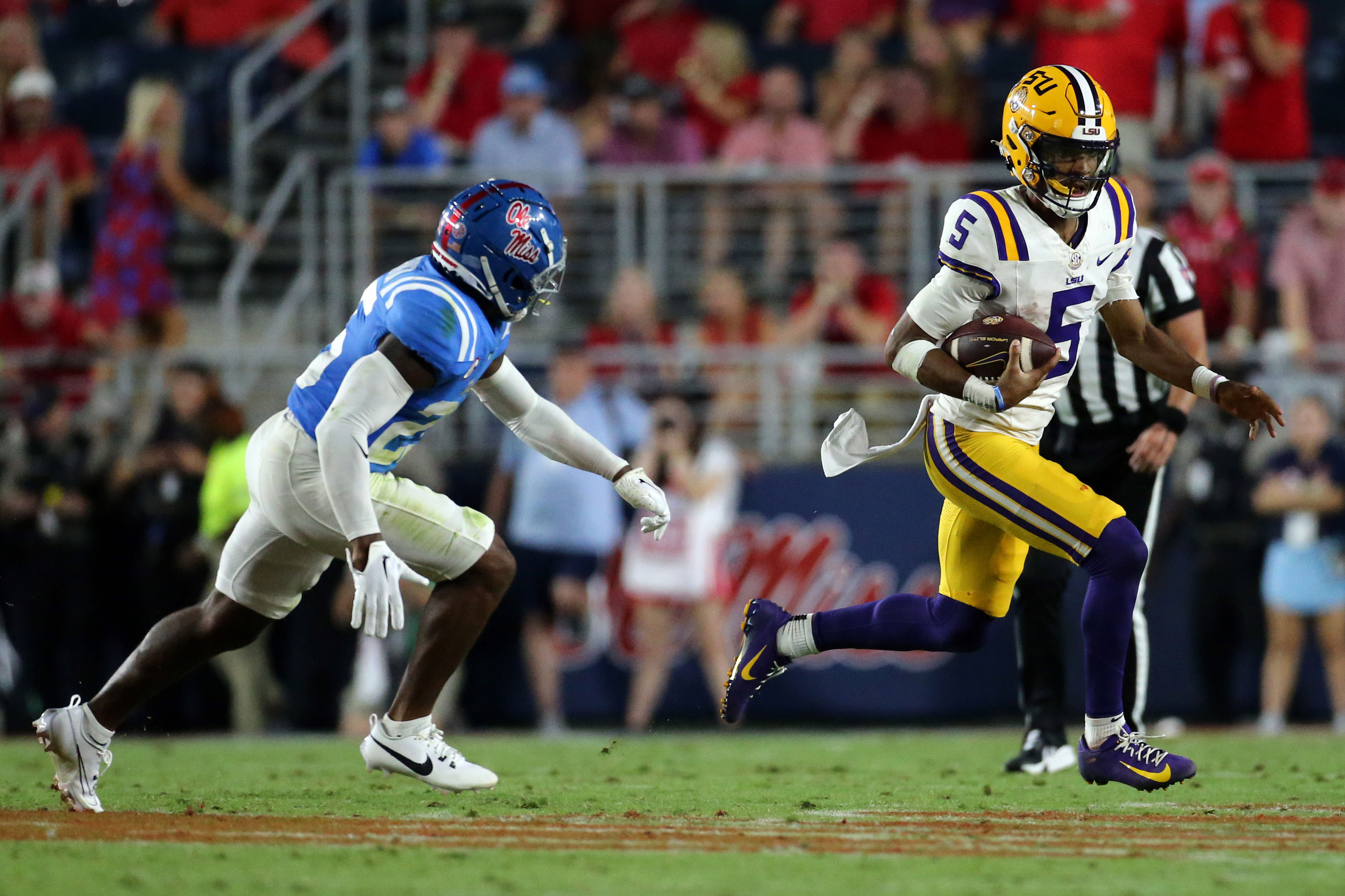 NCAA Football: Louisiana State at Mississippi - Source: Imagn