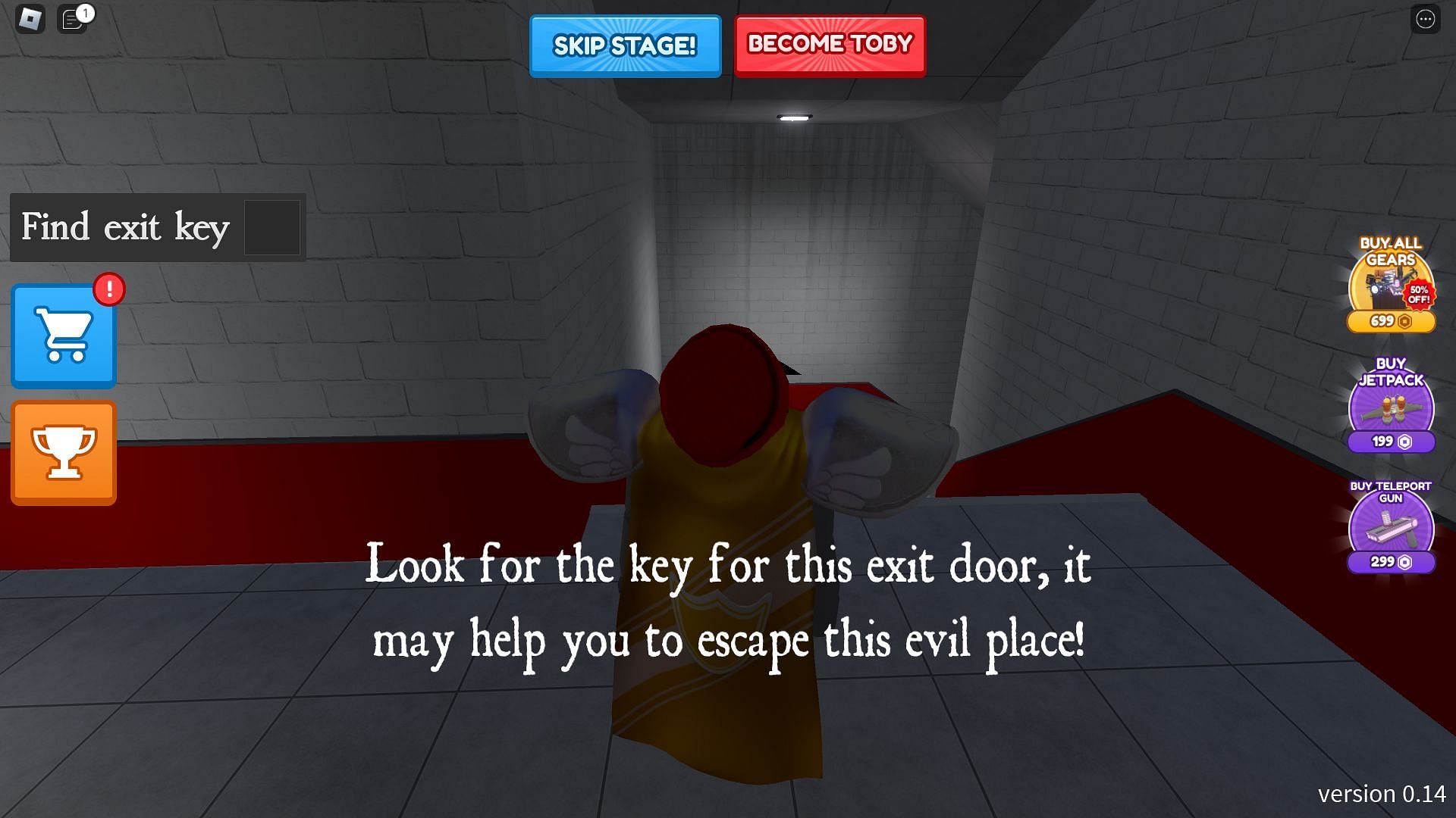 Starting a level (Image via Roblox)