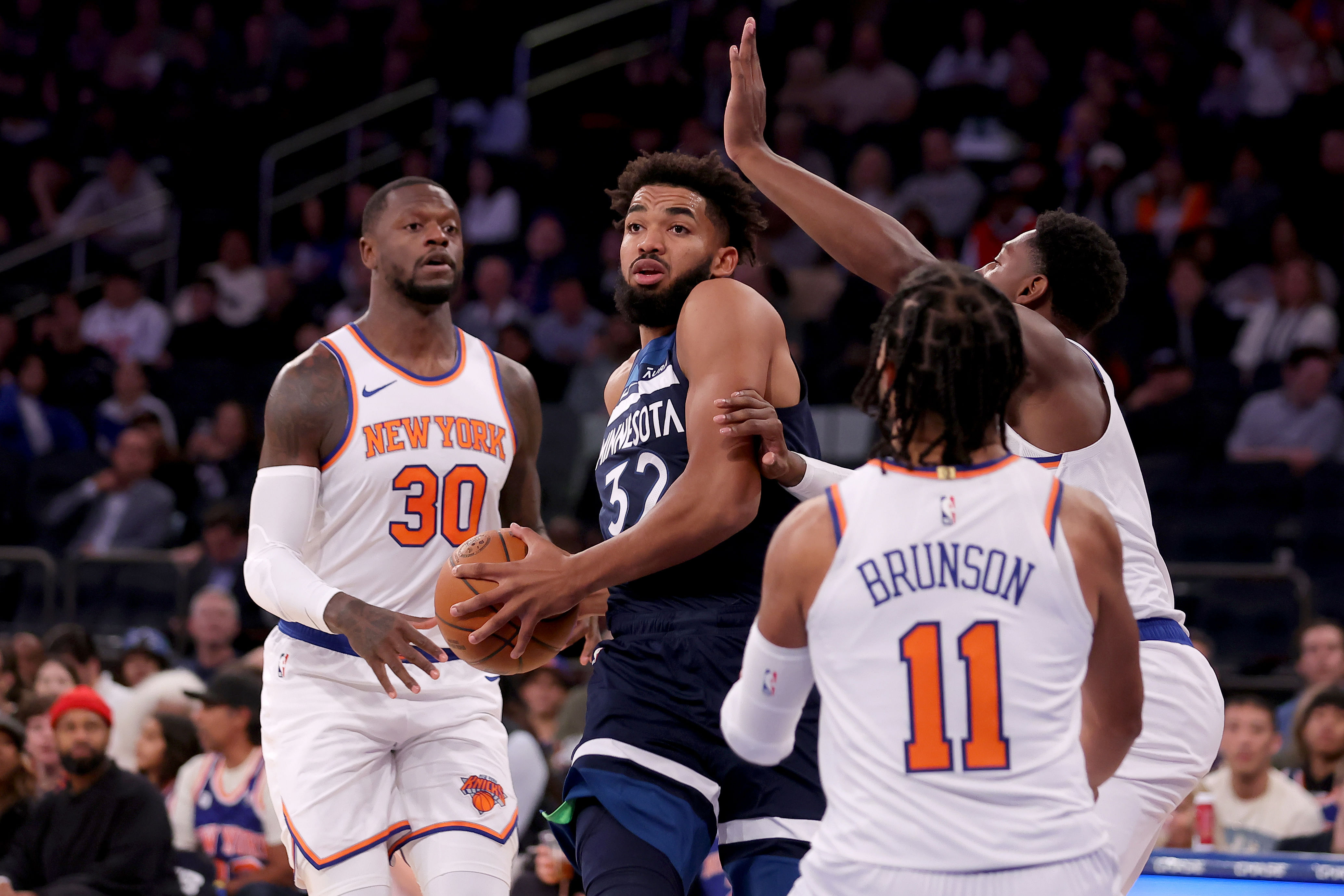 NBA: Preseason-Minnesota Timberwolves at New York Knicks - Source: Imagn