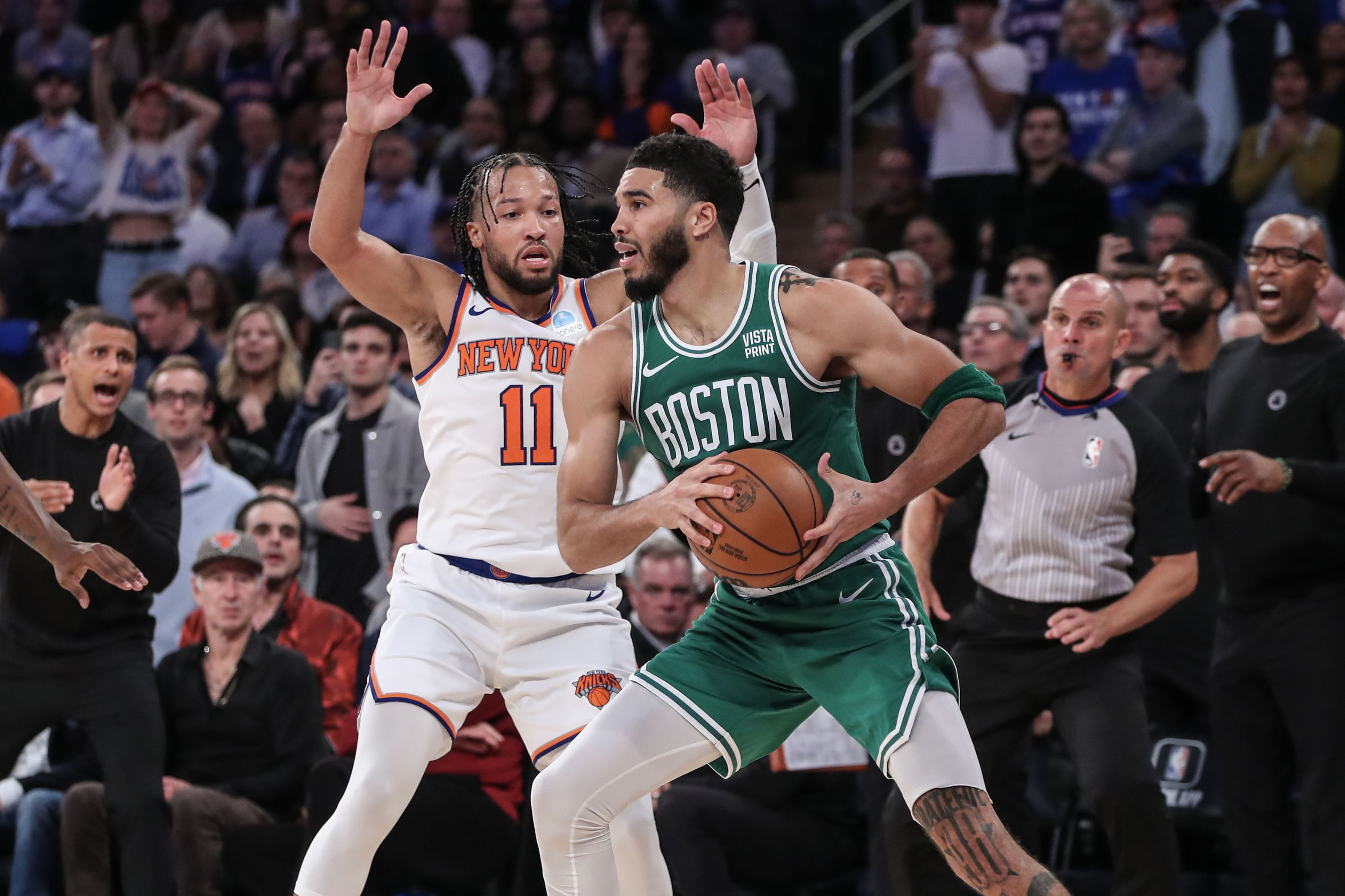 NBA: Boston Celtics at New York Knicks - Source: Imagn