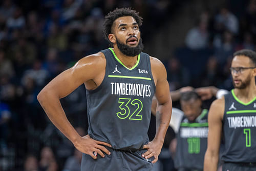 Minnesota Timberwolves center Karl-Anthony Towns - Source: Imagn