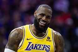 Watch: Fan who got mocked by LeBron James upon ejection from Suns-Lakers gets dragged by security