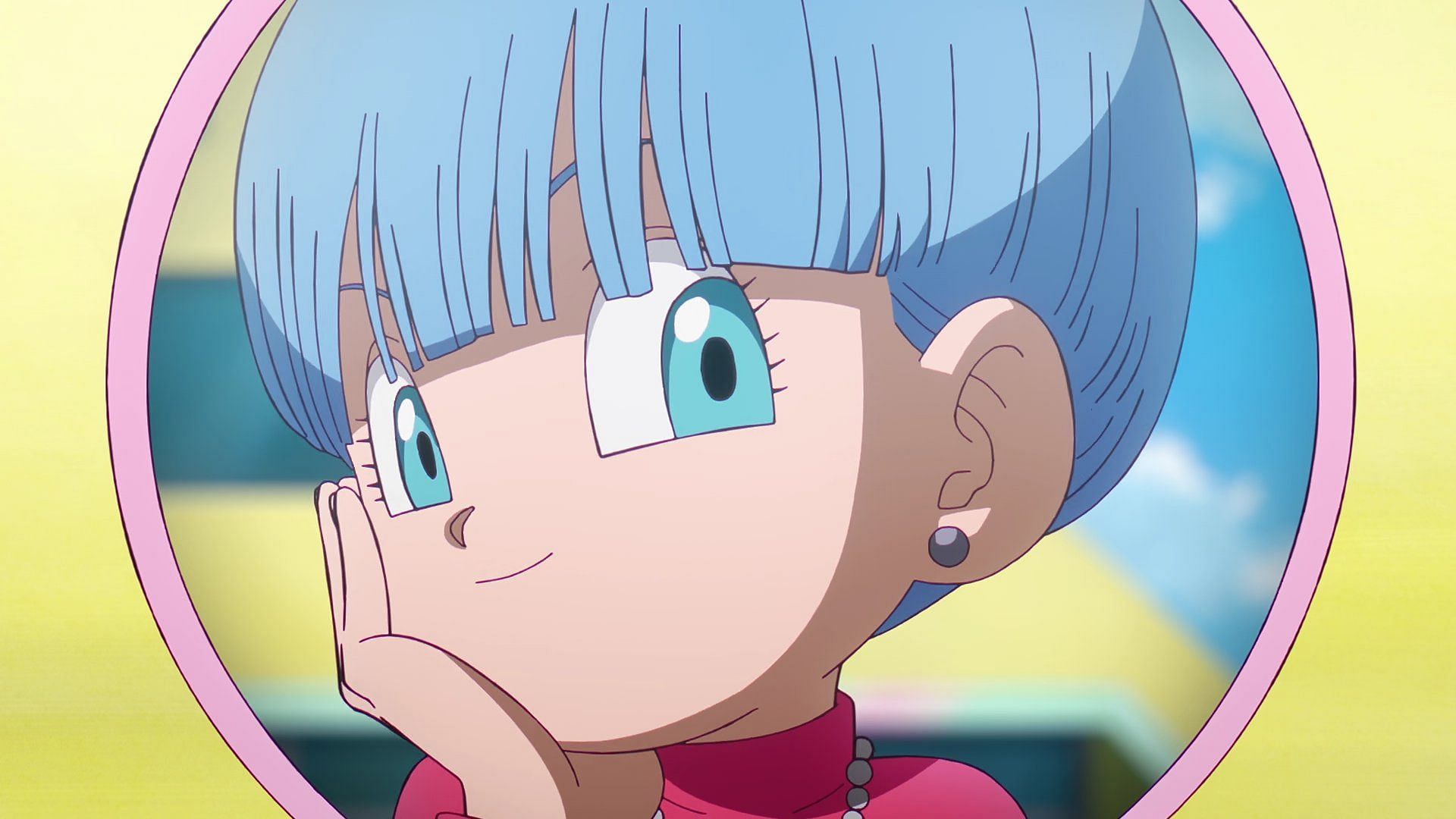 Bulma as a kid in the most recent episode (Image via Toei Animation).