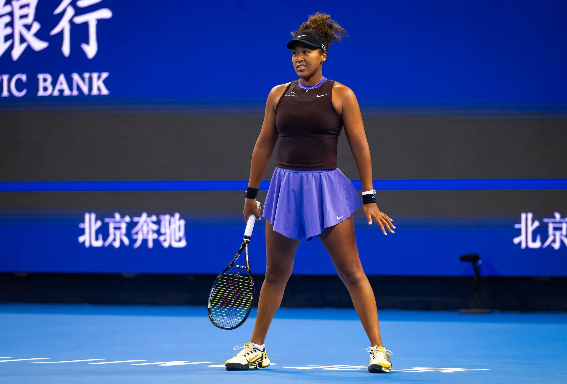 Naomi Osaka at the China Open 2024. (Photo: Getty)